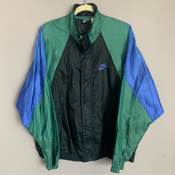 Vintage Nike Windbreaker Tricolour - Picture 2 of 6